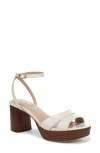 Veronica Beard Drina Ankle Strap Platform Sandal