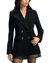 Veronica Beard Duran Wool Coat In Black