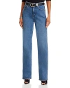 VERONICA BEARD DYLAN HIGH RISE STRAIGHT LEG JEANS IN THRILLER