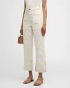 VERONICA BEARD DYLAN STRAIGHT-LEG CARGO JEANS