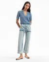 Veronica Beard Dylan Straight-leg Jeans In Blue