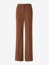 Veronica Beard Edia Tailored Wide-leg Pants In Wide Leg