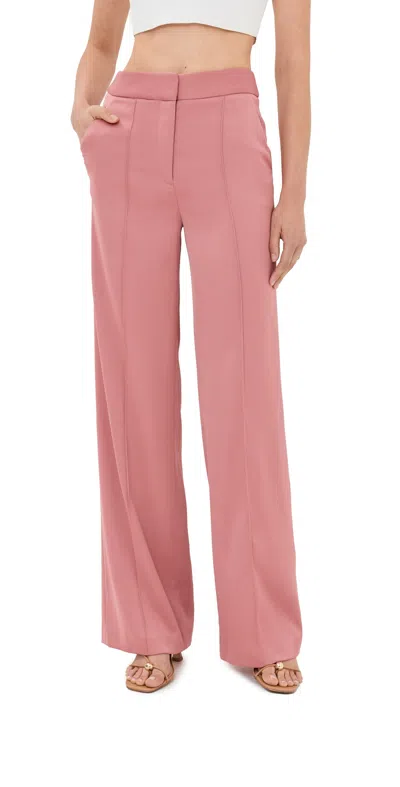 Veronica Beard Edia Pants Rose In Pink