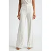 Veronica Beard Edia Wide-leg Pants In Ivory