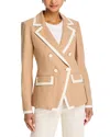 Veronica Beard Edison Dickey Jacket In Khaki In Khaki