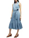 VERONICA BEARD EDWINA DRESS IN ICEBERG
