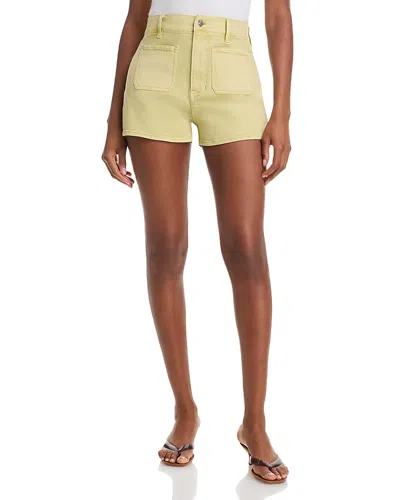 Veronica Beard Elijah Denim Shorts In Green
