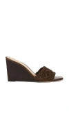 Veronica Beard Ellen Macrame Sandal In Brown