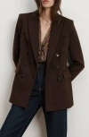 Veronica Beard Ellette Cashmere Dickey Jacket In Brown