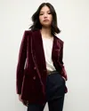 Veronica Beard Elliette Dickey Jacket In Wine