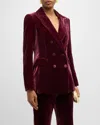 Veronica Beard Elliette Dickey Jacket In Wine
