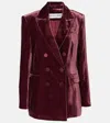Veronica Beard Elliette Dickey Jacket In Burgundy