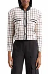 Veronica Beard Ellicot Jacket In Ecru Multi In Multi