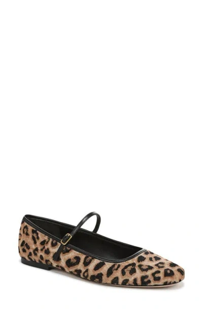 Veronica Beard Ellie Genuine Calf Hair Mary Jane Flat In Multi