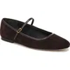 Veronica Beard Ellie Mary Jane Flat In Brown