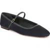 Veronica Beard Ellie Mary Jane Flat In Eclipse