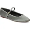 Veronica Beard Ellie Mary Jane Flat In Gray