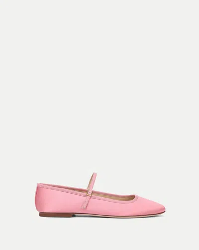 Veronica Beard Ellie Mary Jane Flat In Pink