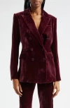 Veronica Beard Elliette Dickey Jacket In Wine