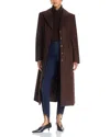 Veronica Beard Elspeth Wool & Cashmere Dickey Coat In Brown