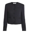 Veronica Beard Embroidered Latrell Jacket In Blue