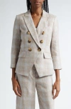 Veronica Beard Empire Dickey Linen Jacket