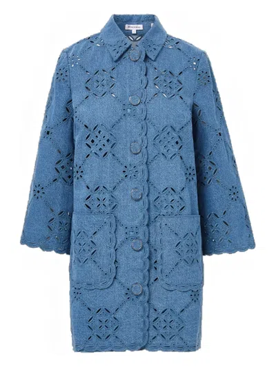 Veronica Beard Erilyn Dress In 蓝色