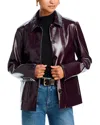Veronica Beard Essex Dickey Jacket In Plum