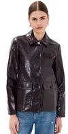 Veronica Beard Essex Dickey Jacket In Plum