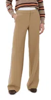 Veronica Beard Eugene Pants Khaki In Neutral