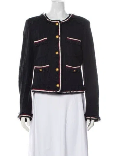 Pre-owned Veronica Beard Evening Jacket In Black
