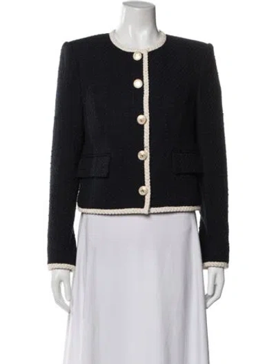 Pre-owned Veronica Beard Evening Jacket In Black