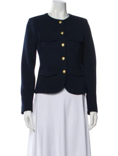 Pre-owned Veronica Beard Evening Jacket In Blue