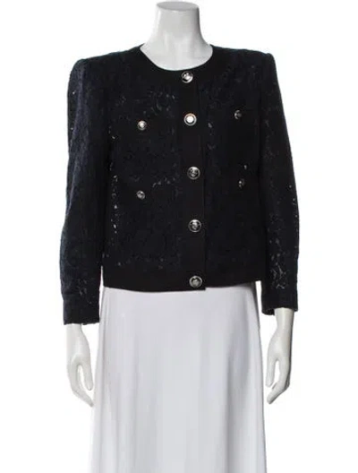 Pre-owned Veronica Beard Evening Jacket In Blue