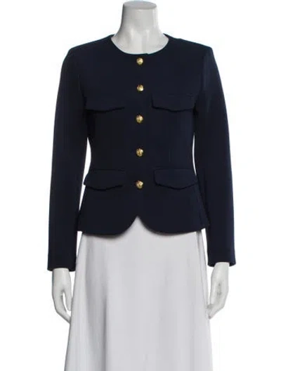 Pre-owned Veronica Beard Evening Jacket In Blue