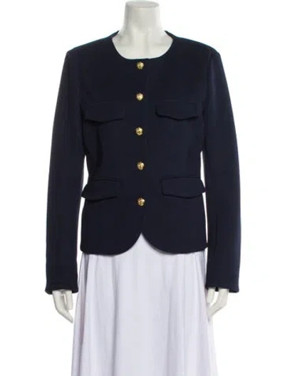 Pre-owned Veronica Beard Evening Jacket In Blue