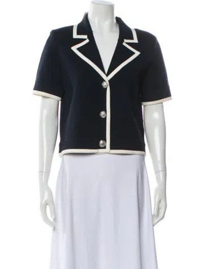 Pre-owned Veronica Beard Evening Jacket In Blue