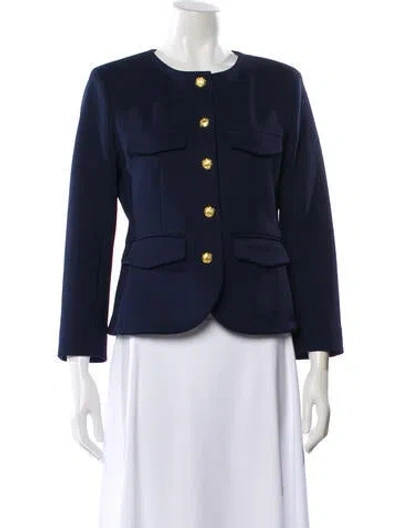 Pre-owned Veronica Beard Evening Jacket In Blue