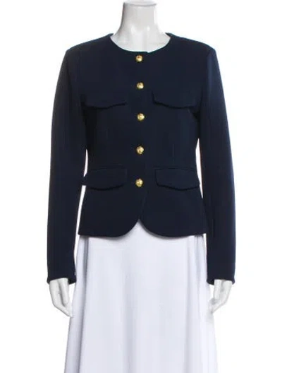 Pre-owned Veronica Beard Evening Jacket In Blue
