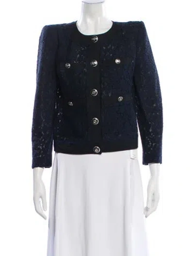 Pre-owned Veronica Beard Evening Jacket In Blue