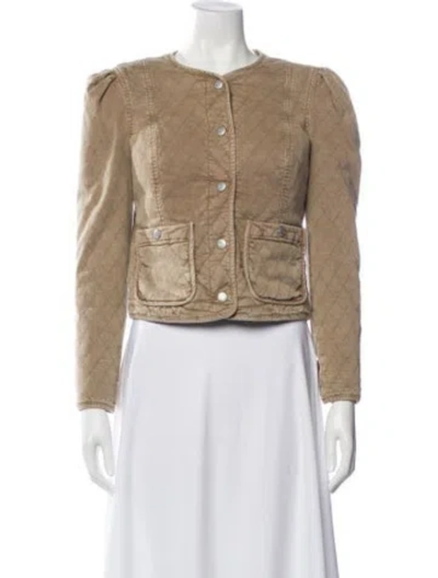 Pre-owned Veronica Beard Evening Jacket In Brown