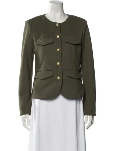Pre-owned Veronica Beard Evening Jacket In Green