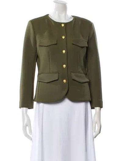 Pre-owned Veronica Beard Evening Jacket In Green