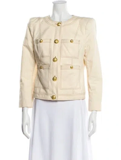 Pre-owned Veronica Beard Evening Jacket In Neutral