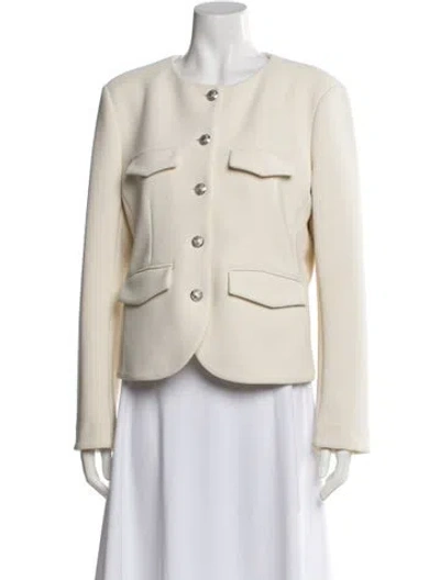 Pre-owned Veronica Beard Evening Jacket In Neutral