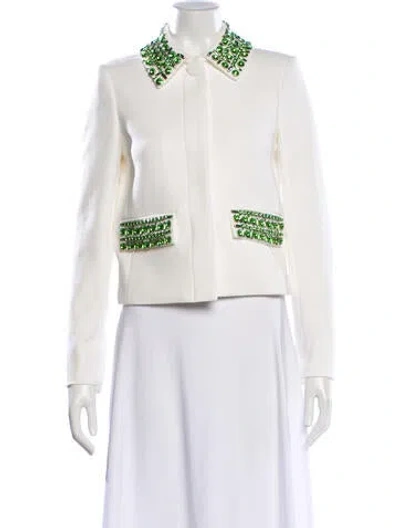 Pre-owned Veronica Beard Evening Jacket In Neutral