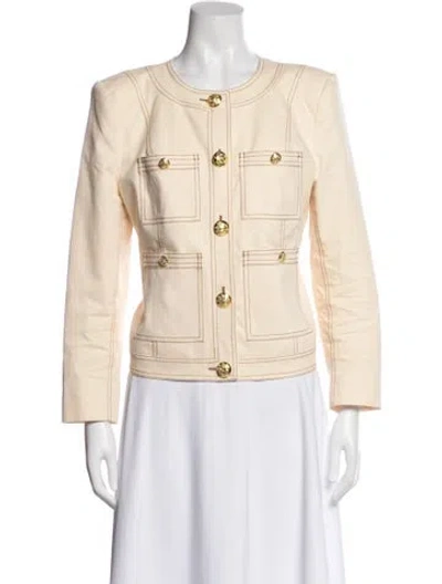 Pre-owned Veronica Beard Evening Jacket In Neutral