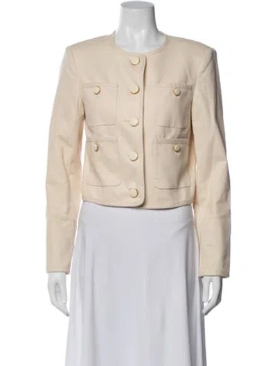 Pre-owned Veronica Beard Evening Jacket In Neutral