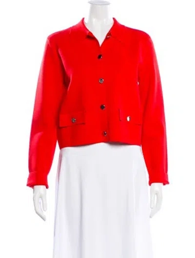 Pre-owned Veronica Beard Evening Jacket In Red