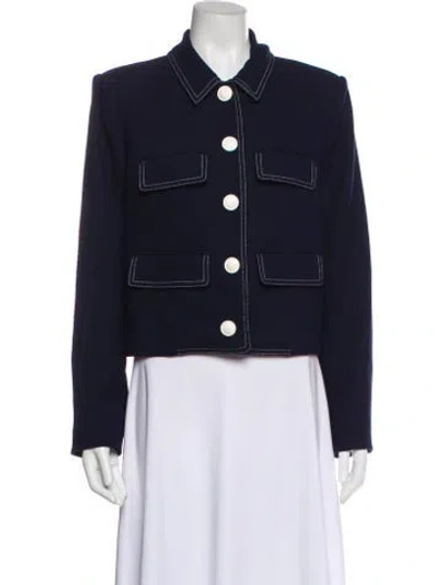 Pre-owned Veronica Beard Evening Jacket W/ Tags In Blue